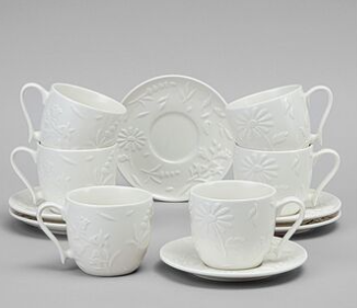 ЧАЙНЫЙ НАБОР LEFARD "FLOWERS STORY" НА 6 ПЕР. 12 ПР. 220мл, 474-254 &mdash; Posudio