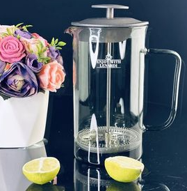 Френч-пресс 1000мл. в под.уп.(х12)Стекло 139-005 фото 1 &mdash; Posudio