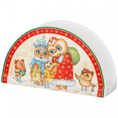 Салфетница "СОВЫ" 12см. &mdash; Posudio