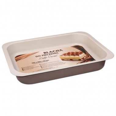 Противень 360*260*60 гладкий SNB Cafe Creme 99053/7 — Posudio