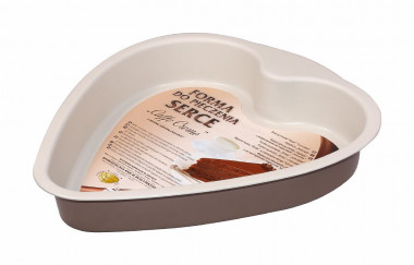 Форма для выпечки 240*45мм Сердце SNB Cafe Creme 99059/7 — Posudio