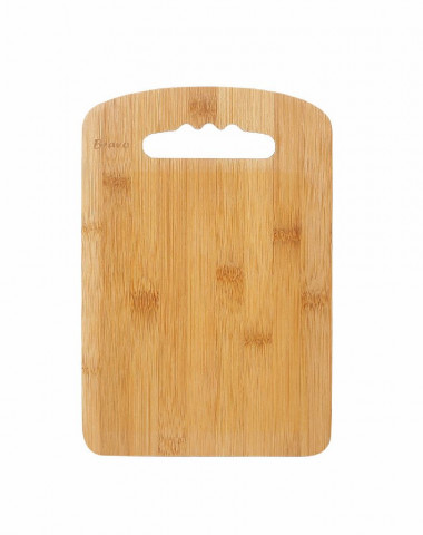 Доска разд. с вырез. ручкой  22*15*1см бамбук (Bravo) 141 &mdash; Posudio