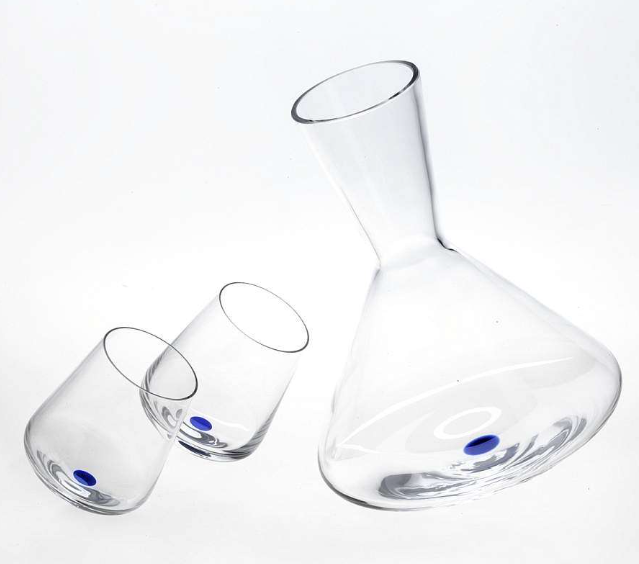 Набор для вина 5 пр.( бутыль + 4 стакана ) фото 1 &mdash; Posudio