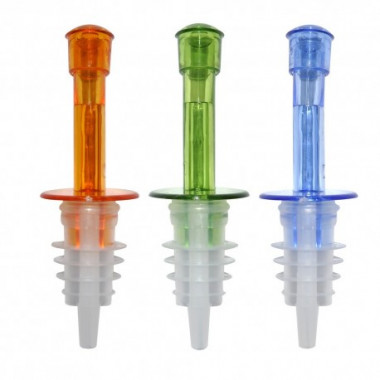 Набор пробок-дозаторов с крышк. 2шт 3цв — Posudio