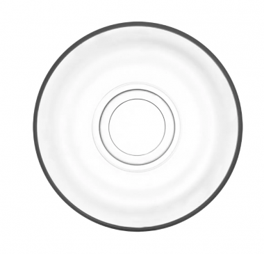 Блюдце для чашки d=102мм. стекло Турция — Posudio