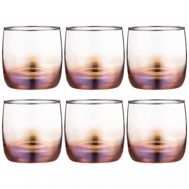 Набор стаканов &quot;Карамельный омбре&quot; 310мл. 6шт. — Posudio
