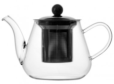 Чайник заварочный 400мл с нержавеющим фильтром Luxstahl кт1969 — Posudio