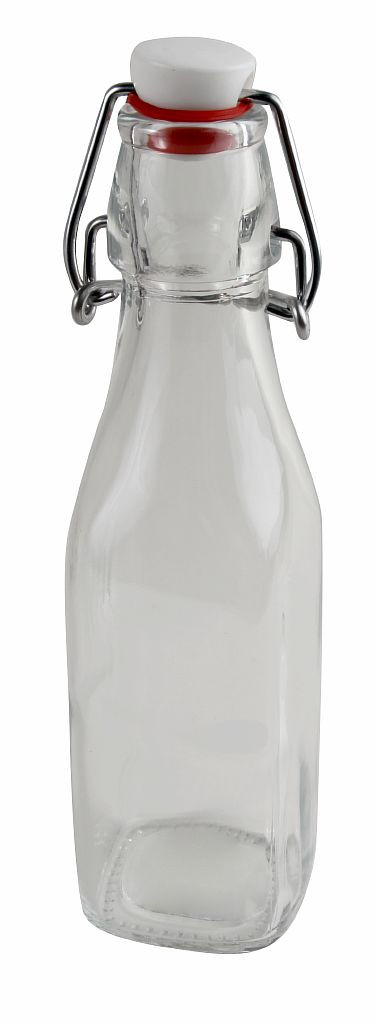 Бутылка для жидких специй с герметичной крышкой 250 мл , стекло 14730-Г — Posudio