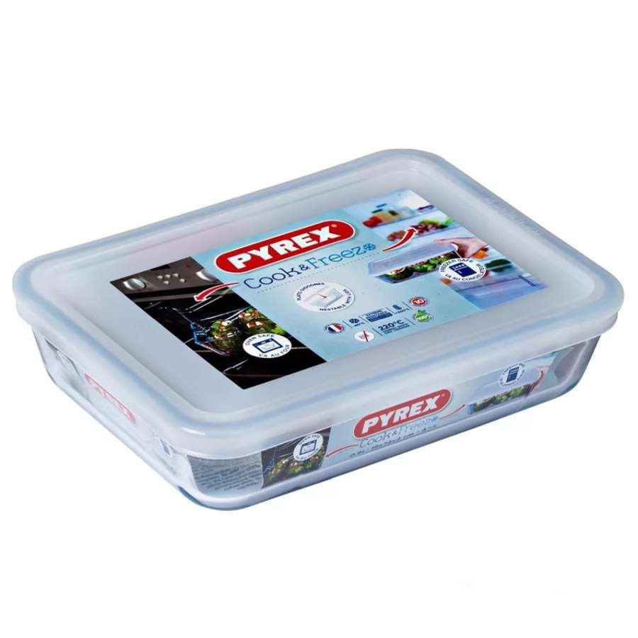 Контейнер с крышкой Cook Freez  27*22*9см 4л. прямоуг. фото 1 — Posudio