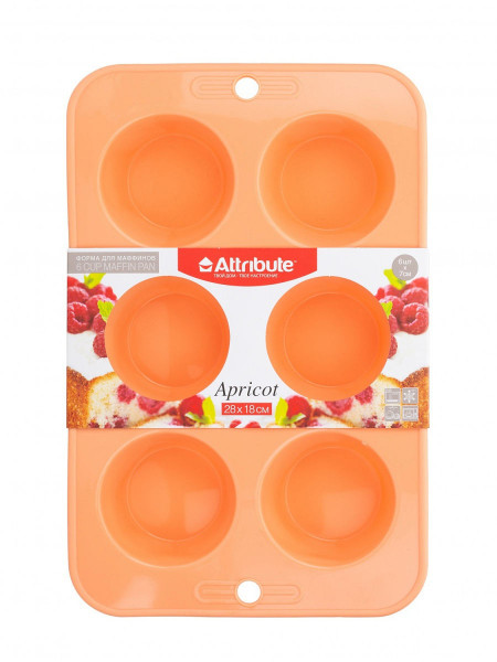 Форма для маффинов APRICOT 6ячеек фото 1 — Posudio