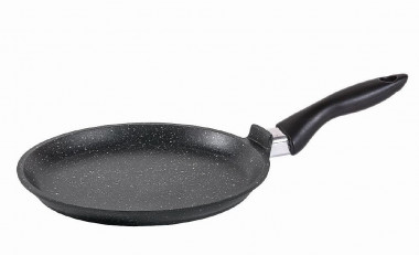 Сковорода блинная 24см. Гранит Black индукция — Posudio