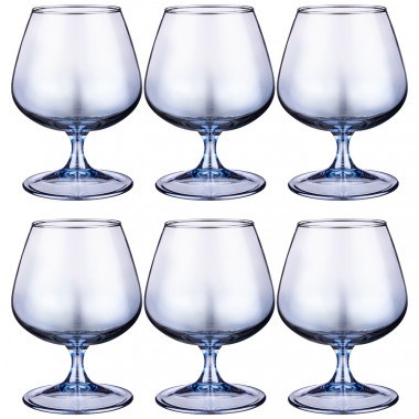 Набор бокалов для бренди &quot;Черное море омбре&quot; 410мл. 6шт. — Posudio