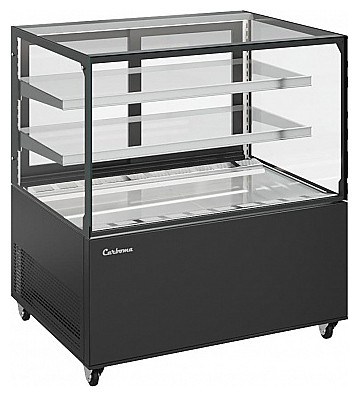 Витрина кондитерская Carboma KC71-110 VV 0,9-1 COSMO закрытая — Posudio