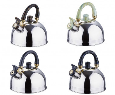 Чайник 2.25л нжс свист. индукц. (Wellberg), 6012WB — Posudio