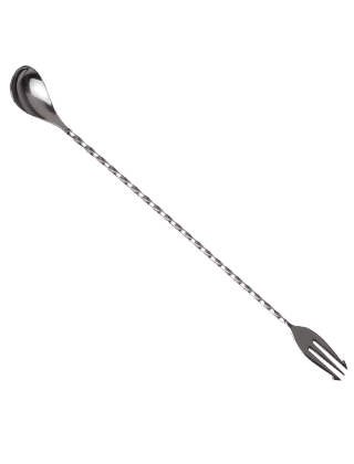 Ложка барменская с вилкой 30см &mdash; Posudio