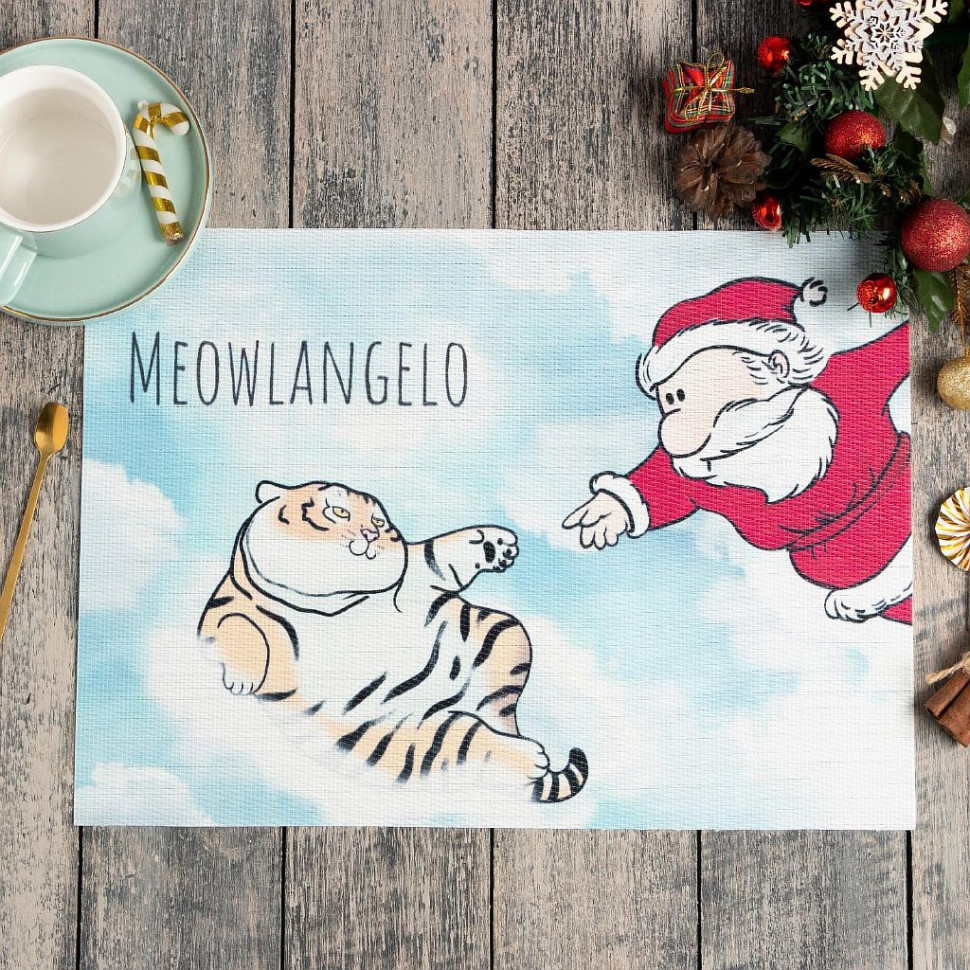 Салфетка на стол"Meoelangelo" 40*29см. фото 1 — Posudio