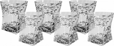 Стакан для виски 240мл (6шт ) Crystal Bohemia Samurai 990/23510/0/22615/240609 &mdash; Posudio