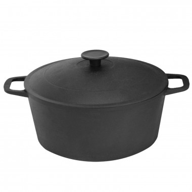 Кастрюля 5л чуг.  (БИОЛ), 0805 — Posudio