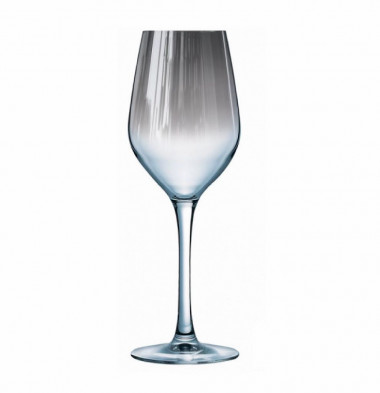 Набор бокалов для вина СЕЛЕСТ СЕРЕБРЯНАЯ ДЫМКА 450мл 2шт — Posudio