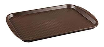 Поднос коричневый 42х30 Restola &mdash; Posudio