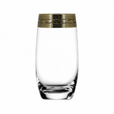 Набор стаканов для сока 6шт "Эдем"с рис "Версаче" (Гусь Хрустальный) GE08-809 &mdash; Posudio