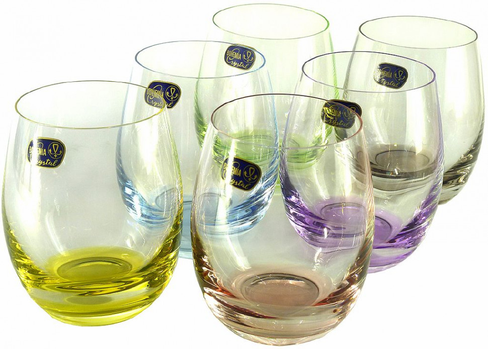 Стакан для виски 260мл (6шт) Crystal Bohemia Club 25180/D4662/260 фото 1 — Posudio