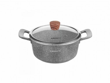 Кастрюля  2,5л с/кр а/пр [ПИРИТ] 20*10,5см — Posudio
